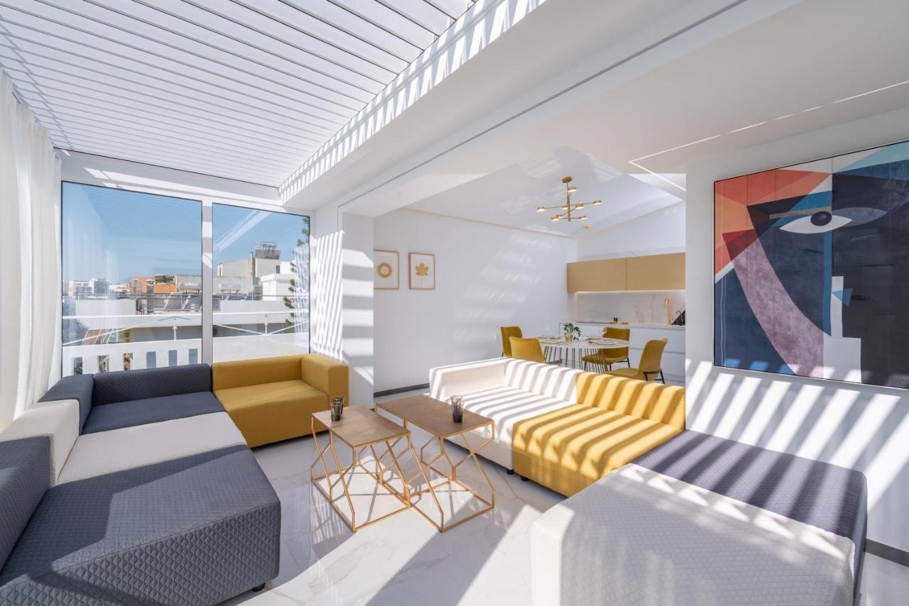 H Experience Spectacular Rooftop Loft Iraklio Exterior foto