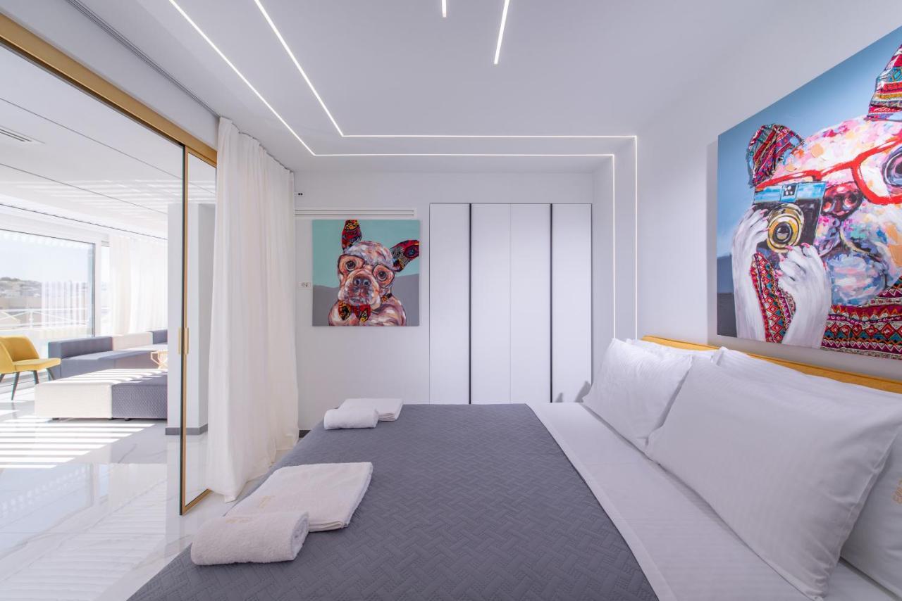 H Experience Spectacular Rooftop Loft Iraklio Exterior foto