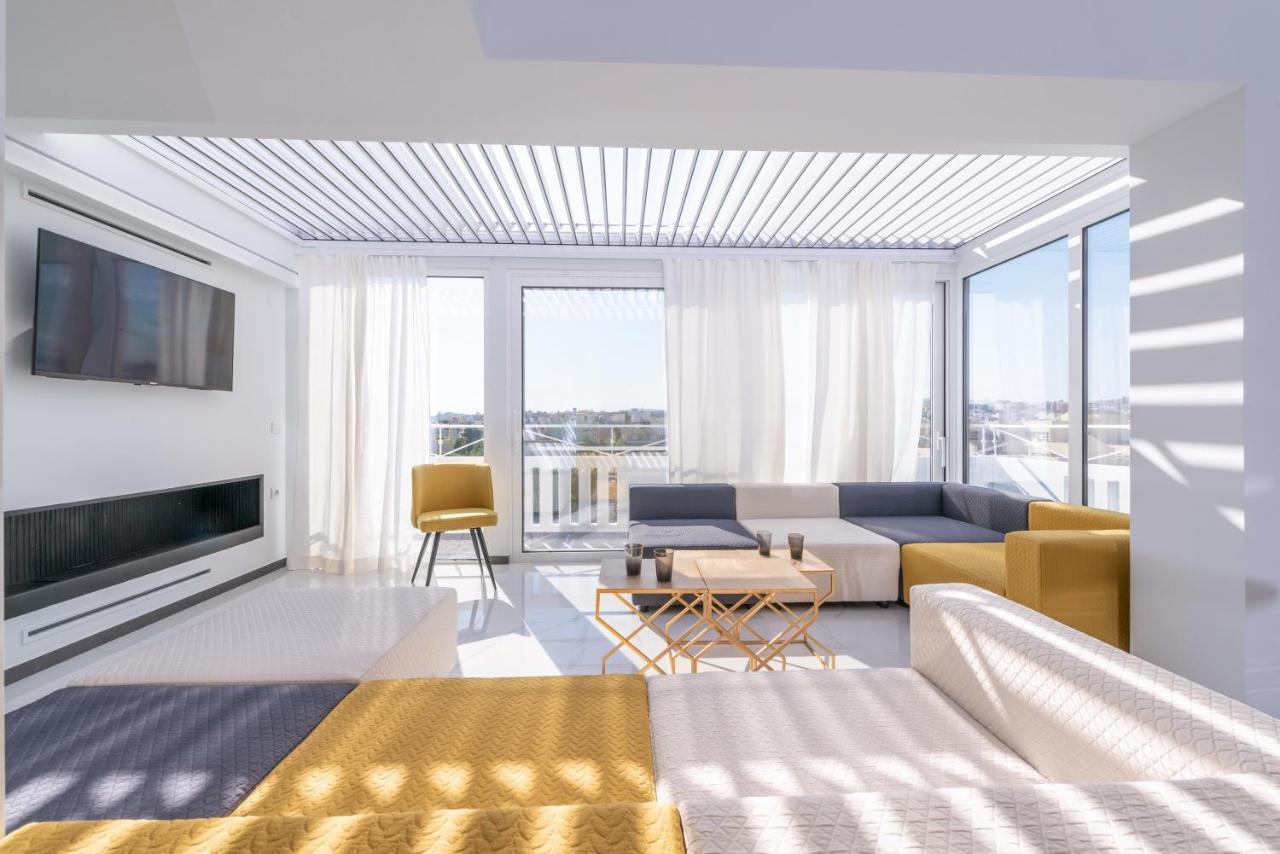 H Experience Spectacular Rooftop Loft Iraklio Exterior foto