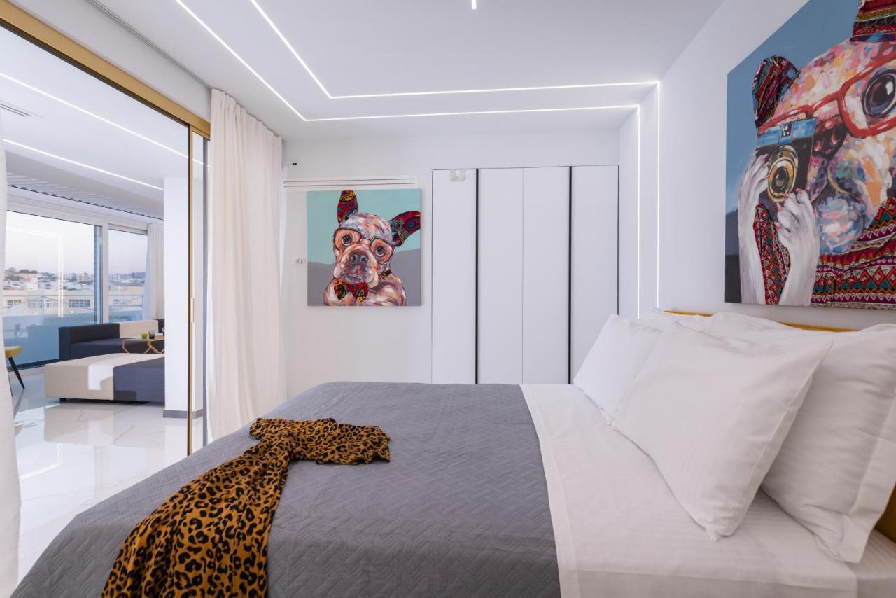 H Experience Spectacular Rooftop Loft Iraklio Exterior foto