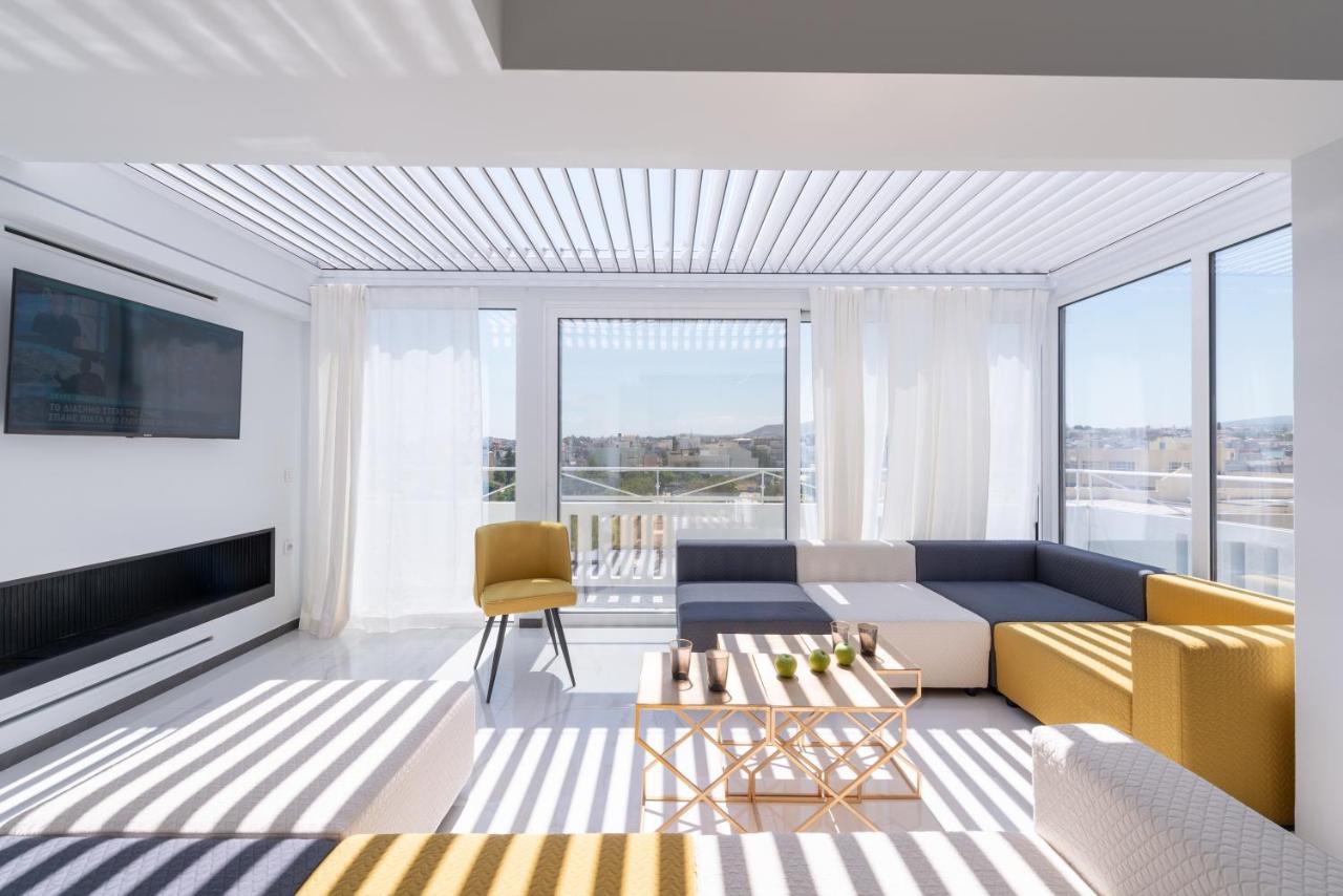 H Experience Spectacular Rooftop Loft Iraklio Exterior foto