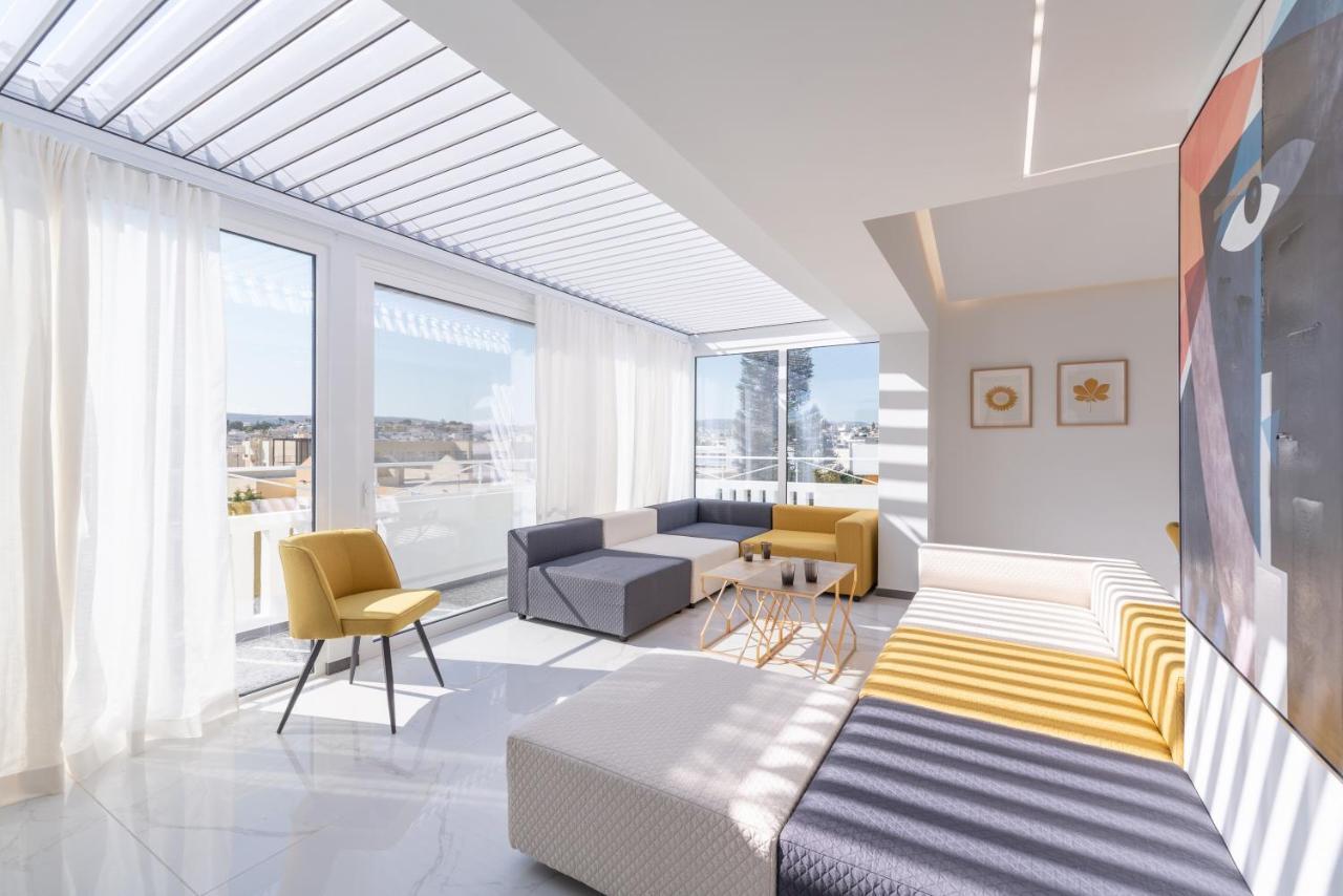 H Experience Spectacular Rooftop Loft Iraklio Exterior foto
