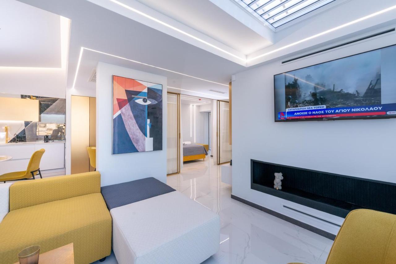 H Experience Spectacular Rooftop Loft Iraklio Exterior foto