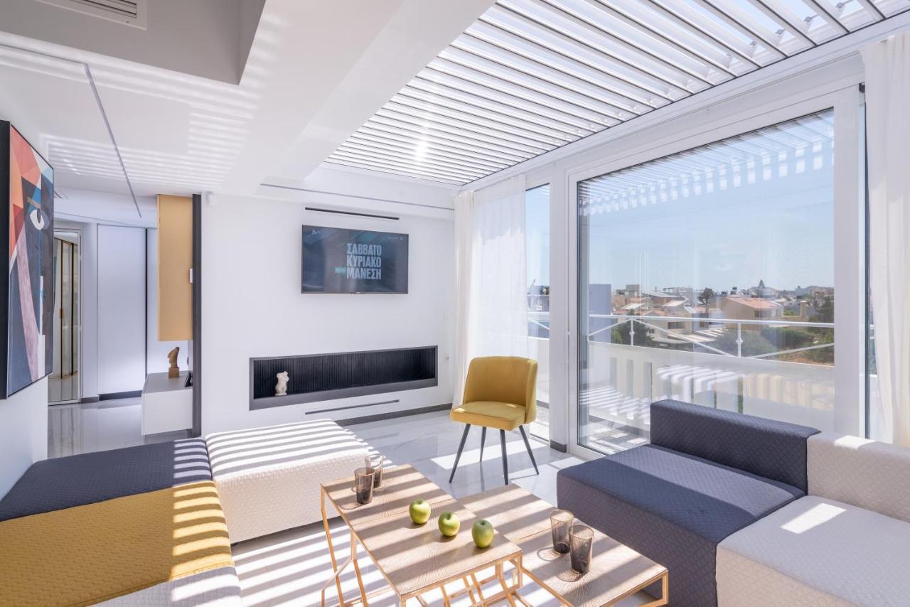 H Experience Spectacular Rooftop Loft Iraklio Exterior foto